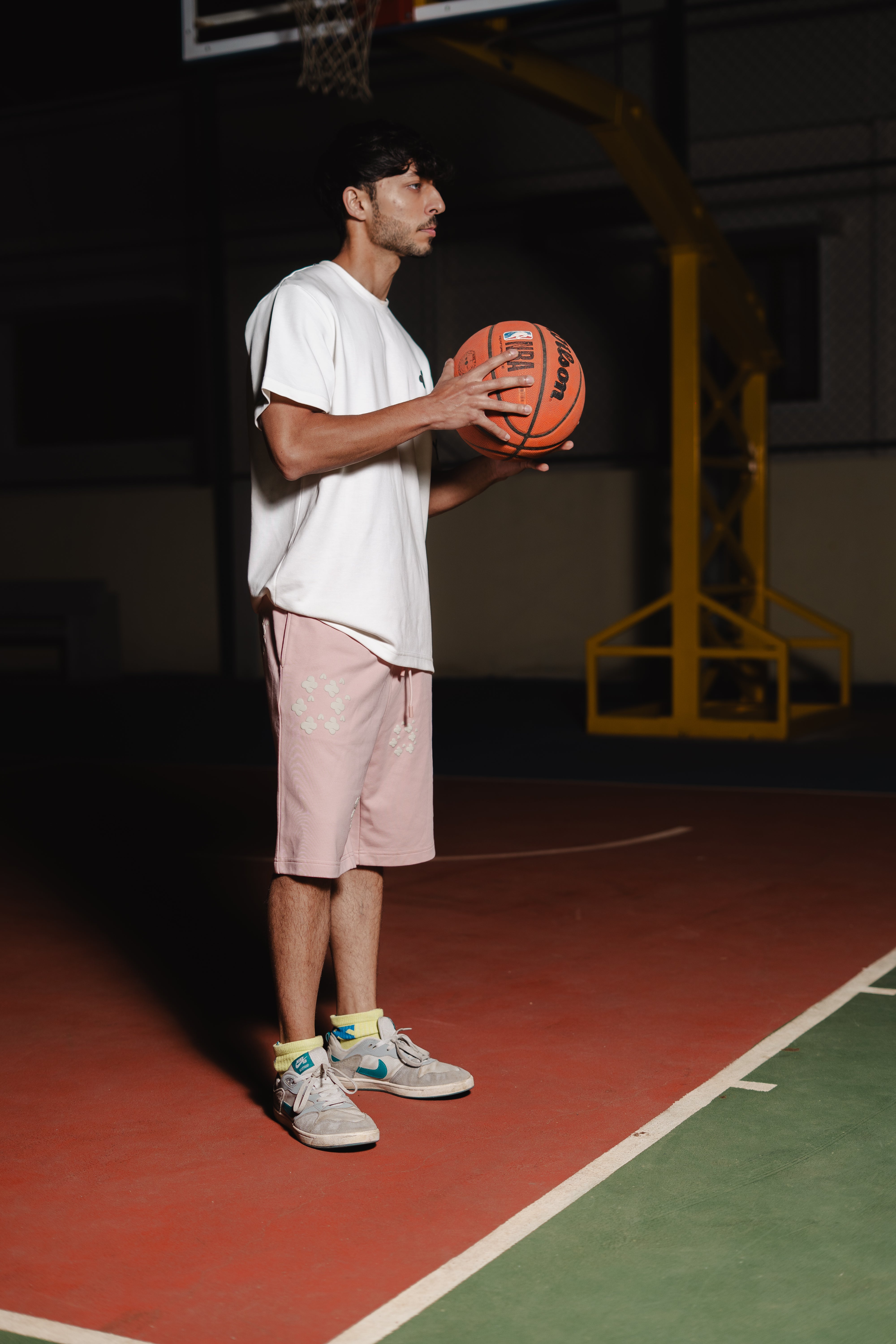 Demin Shorts Pink