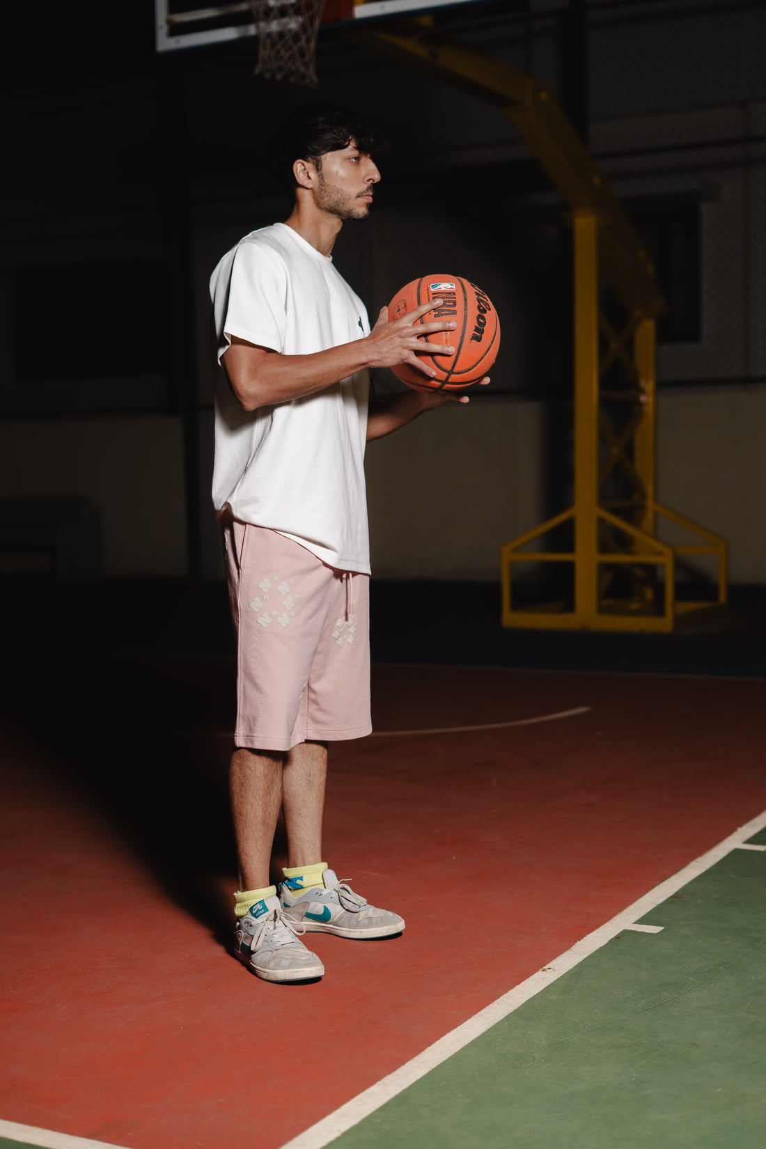 Demin Shorts Pink